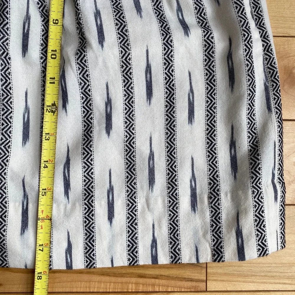 J. Crew‎ Cotton tribal print skirt